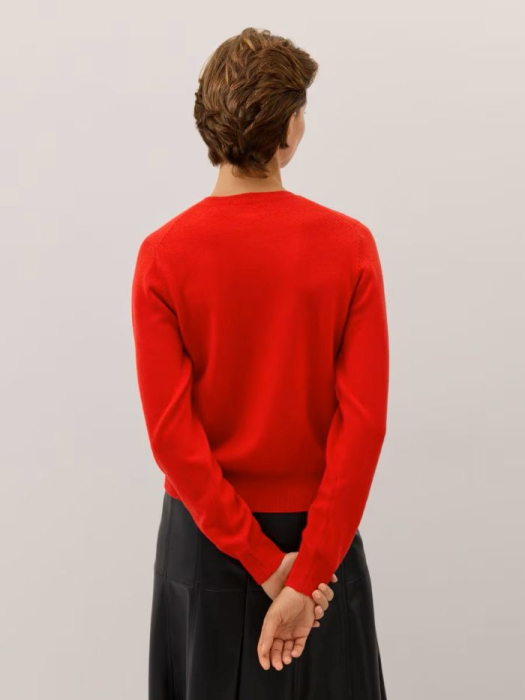 Pulover deschis din lana Lolitta [2]