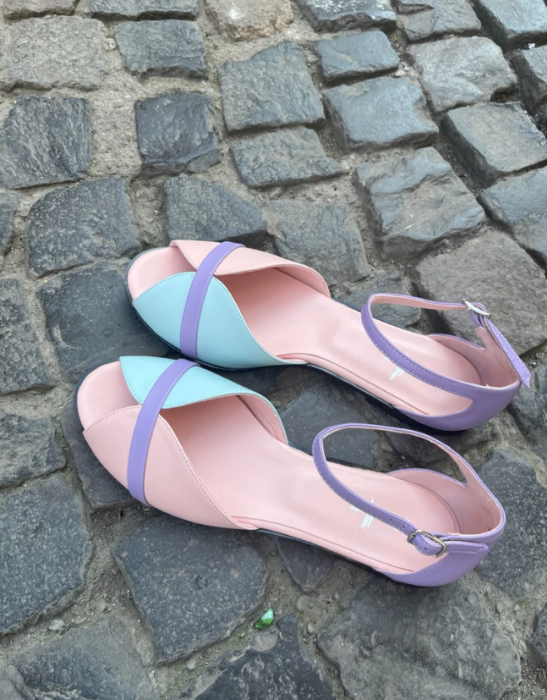 Sandale cu talpa joasa, casual, Diane Marie S 27, piele naturala [4]