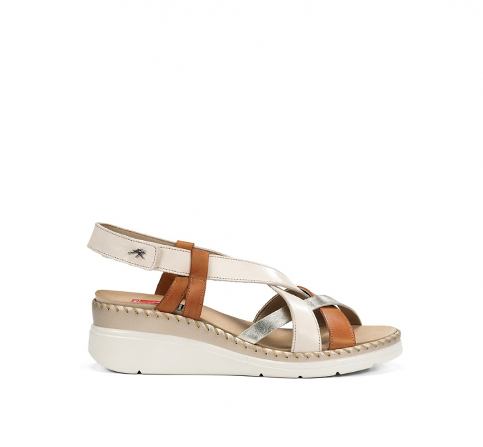 Sandale cu talpa ortopedica Fluchos Leza 2135, piele naturala [7]