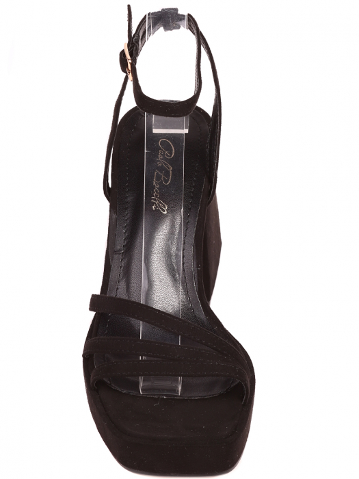 Sandale cu toc Paolo Botticelli 4M-23009, negre [3]
