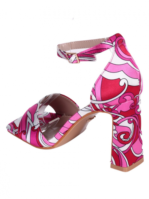 Sandale elegante Paolo Bocelli 4M-24206, fucsia [3]