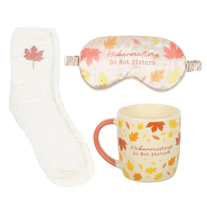 Set de toamnă, cu cană, șosete și mască pentru ochi 37627 [3]