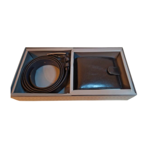 Set  barbati portofel+ curea, piele naturala [5]
