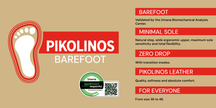 Sneakers barefoot unisex Pikolinos Aranjuez U9F-6363C1 [8]