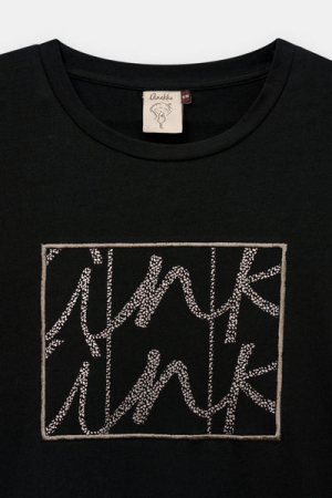 Tricou negru cu mânecă scurtă Anekke 42271-106 [2]