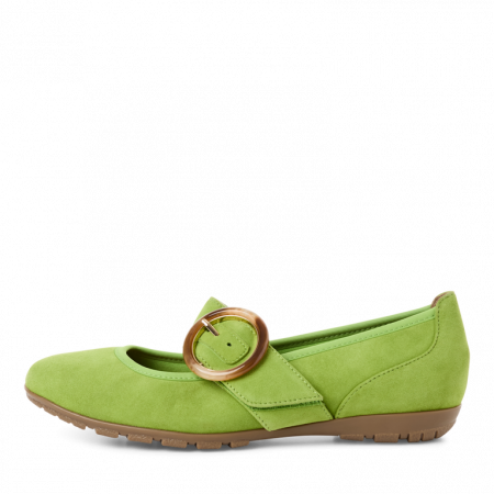 BALERINI - Balerini dama Marco Tozzi 2-24607-44, piele naturala, verde lime