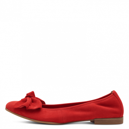 BALERINI - balerini-dama-tamaris-1-22141-44-piele-intoarsa-rosii