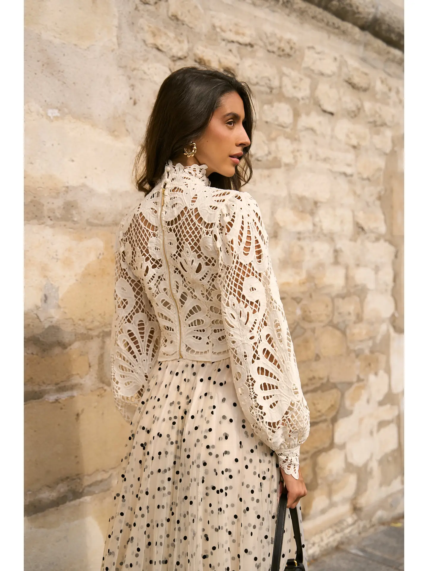 Bluza eleganta din dantela Penelope [1]