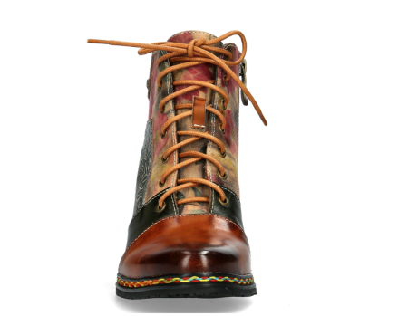 Botine dama Laura Vita Maevao 22, piele naturala, camel [3]