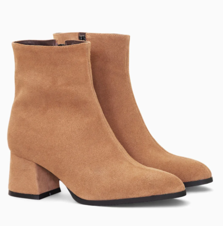 INCALTAMINTE DAMA - botine-dama-vanessa-piele-naturala-intoarsa