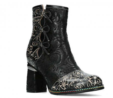 Botine elegante dama Laura Vita Kinao 09, piele naturala [5]
