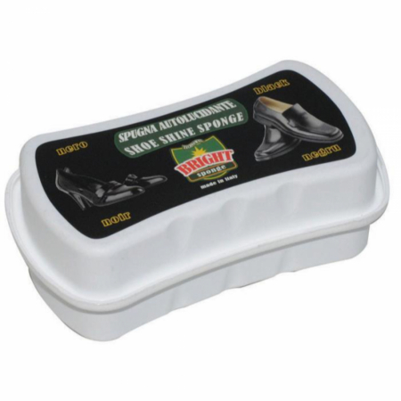 INGRIJIRE SI INTRETINERE INCALTAMINTE - Burete din silicon pentru incaltaminte din piele neteda Bright, negru