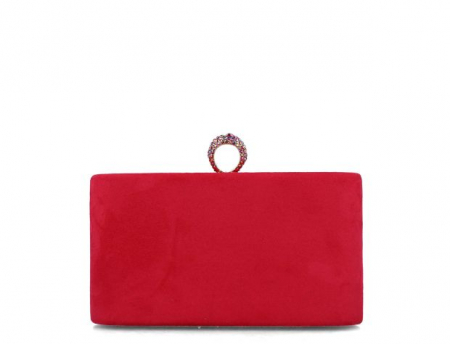 PLICURI - Clutch de ocazie , dama MEnbur ACATES, ROZ