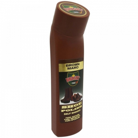 ACCESORII - Crema de pantofi lichida Bright, maro, 75 ml
