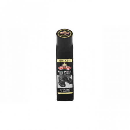 Crema de pantofi lichida Bright, negru, 75 ml [1]
