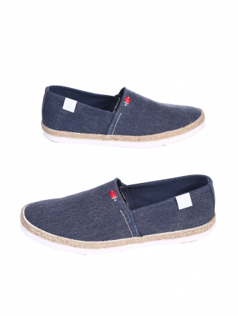 INCALTAMINTE BARBATI - Espadrile barbati Loup 7U-24157, textil, jeans