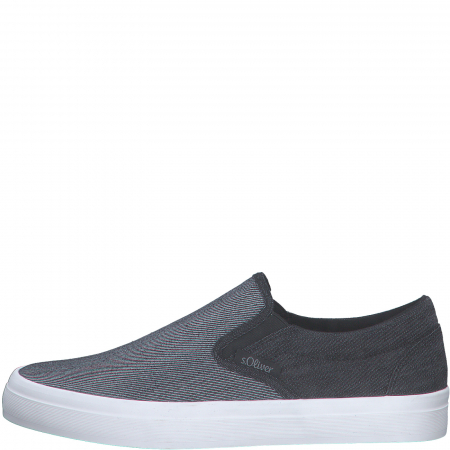 s.Oliver - Espadrile barbatI S,OLIVER 14607, material textil, negru