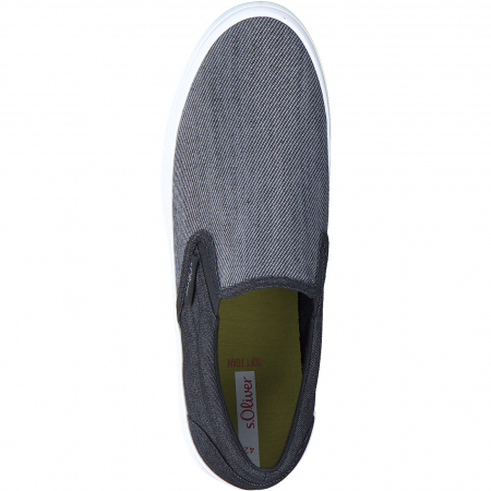 Espadrile barbatI S,OLIVER 14607, material textil, negru [2]