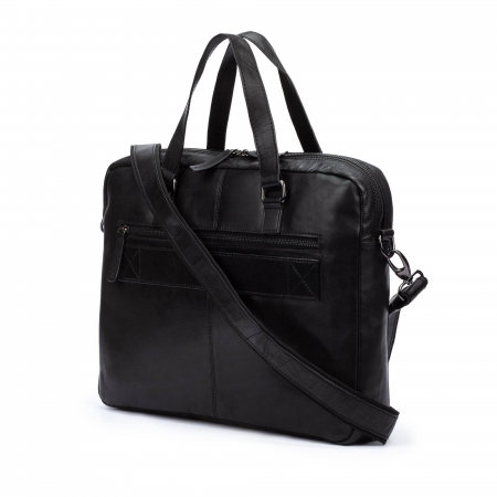 Geanta barbati Pikolinos Belmonte MHA-870, piele naturala, neagra [3]