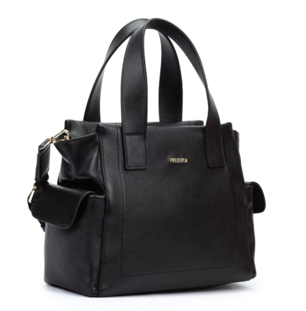 Geanta dama Pikolinos WHA-374C1 piele naturala, neagra