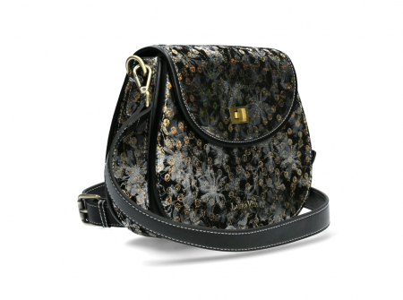 Geanta Laura Vita Dieppe 06, piele naturala, neagra [2]