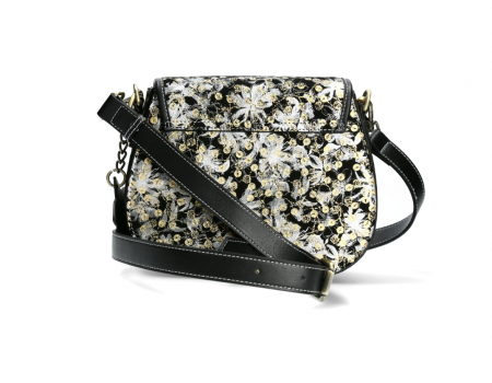 Geanta Laura Vita Dieppe 06, piele naturala, neagra [3]