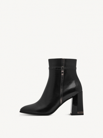 Gheata eleganta dama Tamaris 1-25024-43, piele naturala, negru [3]