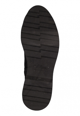 Ghete casual dama s' Oliver 5-5-25311-29, piele naturala, negre [2]
