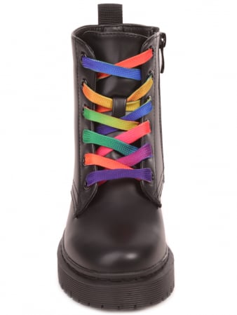WINTER SALES - Ghete copii piele ecologica Paolo botticelli 19R-23581, negre