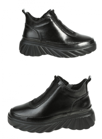 FEMEI - Ghete dama Ricardo Farini 2AF--25521 , piele naturala, negre