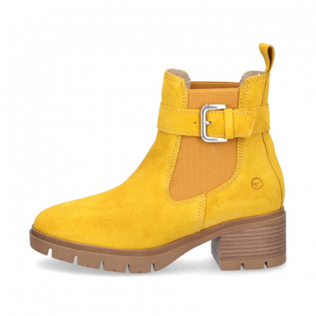WINTER SALES - Ghete dama Tamaris 1-25447-43, piele intoarsa, galbene
