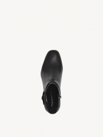 Ghete elegante dama Tamaris 1-25346-43, piele naturala, negru [2]