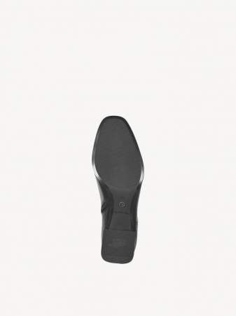 Ghete elegante dama Tamaris 1-25346-43, piele naturala, negru [4]