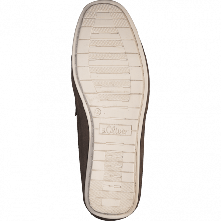 s.Oliver - Mocasini barbati SÖliver 5-14604-42, piele intoarsa, crem inchis