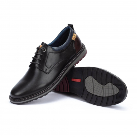Pantofi barbati Pikolinos Berna M8J-4183C1, piele naturala, negri [2]