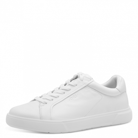 Pantofi barbati Tamaris 1-13610-44, piele naturala, albi