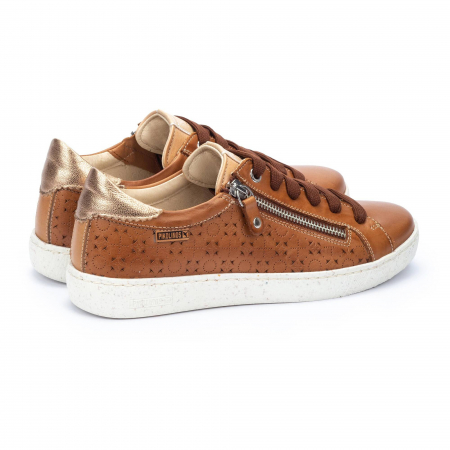 Pantofi casual perforati dama Pikolinos Lanzarote, piele naturala [4]