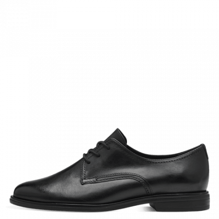 TAMARIS - pantofi-cu-siret-dama-tamaris-1-23218-piele-naturala-negri