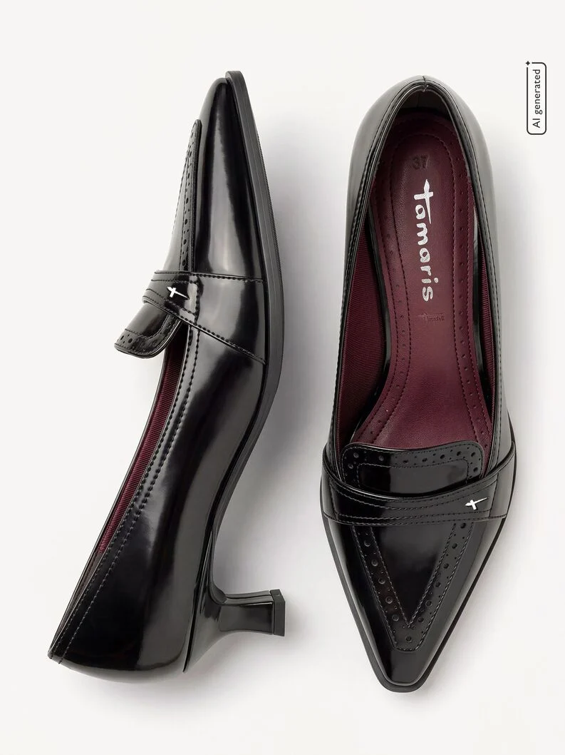 ELEGANT - pantofi-cu-toc-luciosi-tamaris-1-22353-47