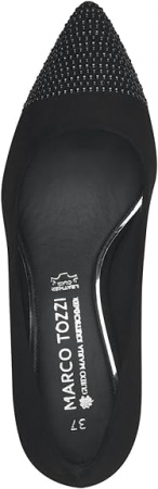 Pantofi dama cu toc , negri Marco Tozzi  2-82403-42 [2]