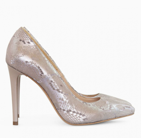 MIREASA - Pantofi dama Diane Marie P140, piele naturala, aurii