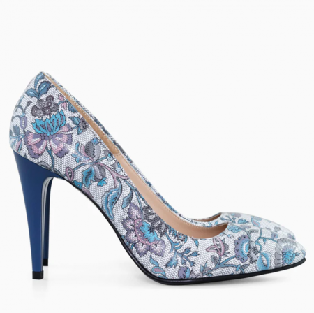 MIREASA - pantofi-eleganti-dama-marie-piele-naturala-imprimeu-floral