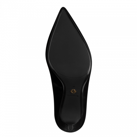 Pantofi eleganti dama Tamaris 1-22480-42, piele intoarsa, negri [4]