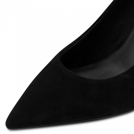 Pantofi eleganti dama Tamaris 1-22480-42, piele intoarsa, negri [6]