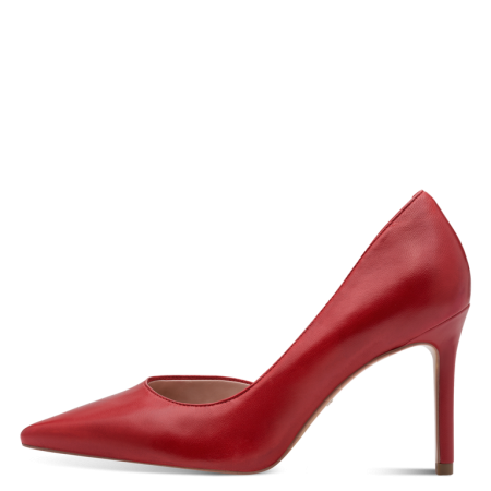 CASUAL - Pantofi stiletto Tamaris 1-22429-46-500, piele naturala, rosii
