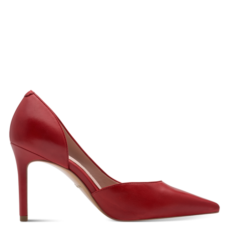 Pantofi stiletto Tamaris 1-22429-46-500, piele naturala, rosii [1]