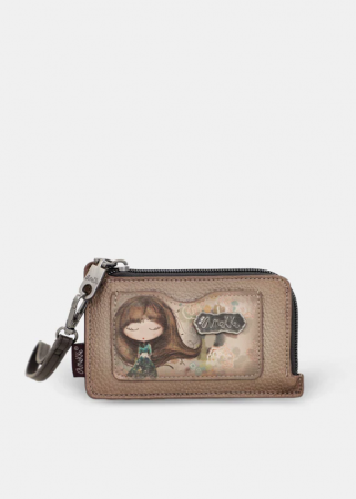 MANUSI - Portofel pentru carduri Anekke Real 41709-012