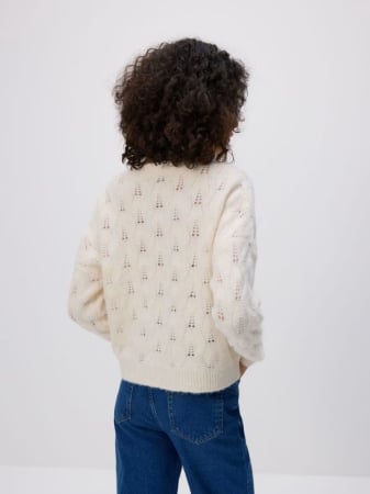 Pulover deschis dama cu snur Alissa [1]