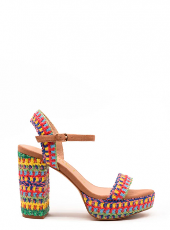 SANDALE - Sandale casual dama Azarey 572H274, multicolor