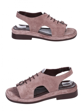 DE SEARA - sandale-casual-dama-din-piele-întoarsă-naturală-daniele-gilardo-4at-26230